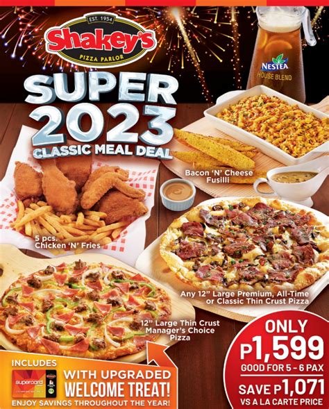 Shakey's promo code .